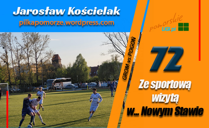 JAROSŁAW KOŚCIELAK: ZE SPORTOWĄ WIZYTĄ W… NOWYM STAWIE
